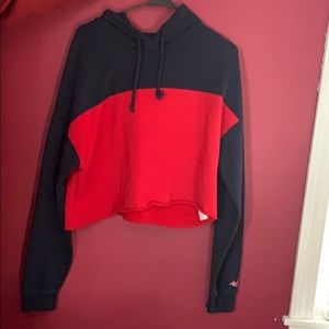 Hollister cropped sweatshirt